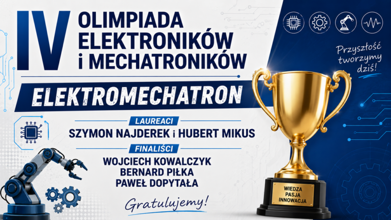 Laureaci i finaliści z ZSEE – wielki sukces w ogólnopolskiej olimpiadzie